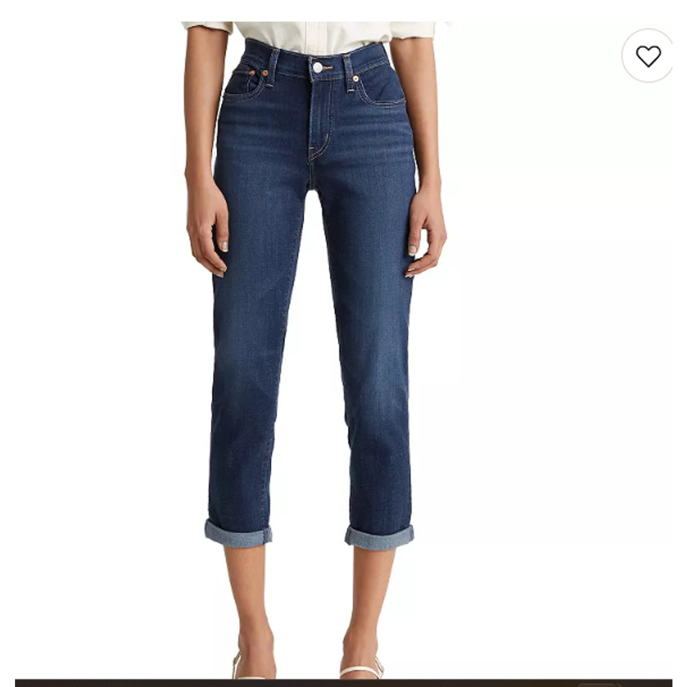 LEVI'S WOMEN'S NEW BOYFRIEND JEANS 30 W29/L27 - COBALT LAYER